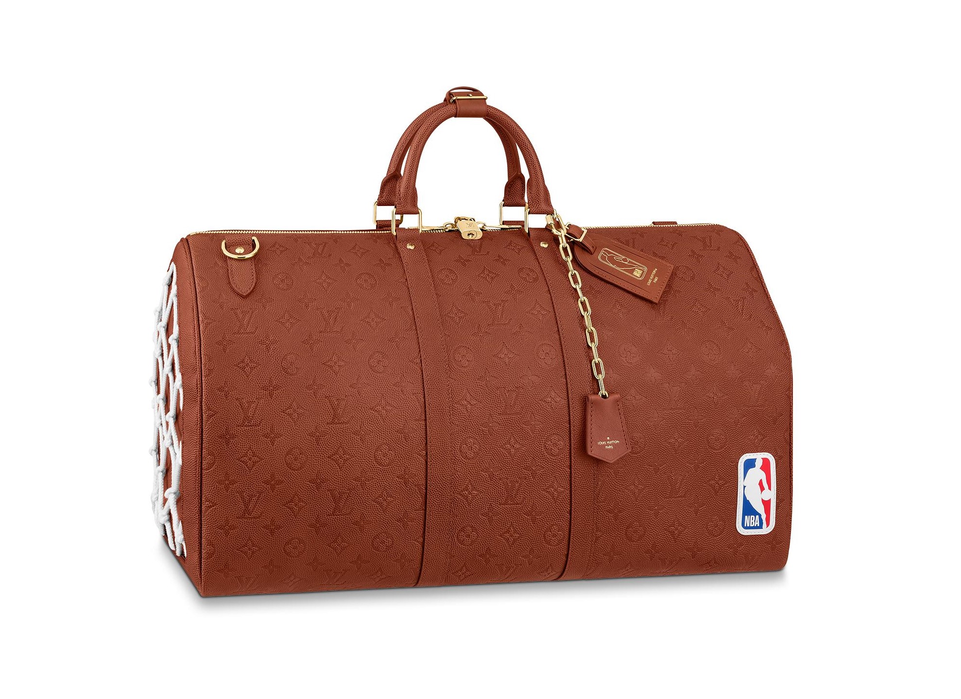 Louis Vuitton x NBA Ball in Basket Ball Grain Leather Black/White in  Leather - US