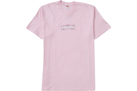 Supreme Bandana Box Logo Tee Light Pink- LOFT