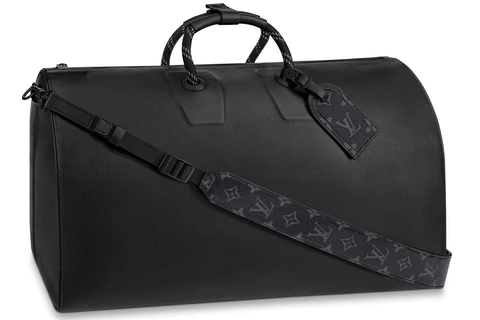 Louis Vuitton Keepall Bandouliere Dark Infinity 50 Black 28000 QAR